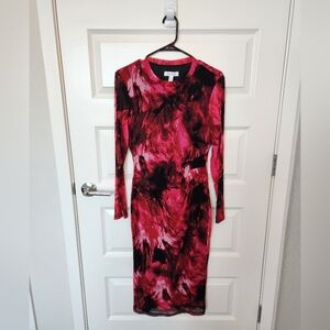Nine West Hot Pink Dress, size 8